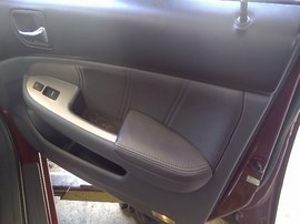 2006 HONDA ACCORD, BURGUNDY, EX, 2.4L, VTEC, AT,  A25117